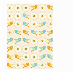 Birds And Daisies Small Garden Flag (Two Sides)