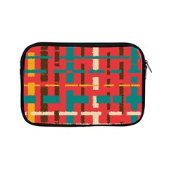 Colorful Line Segments Apple Ipad Mini Zipper Cases by linceazul