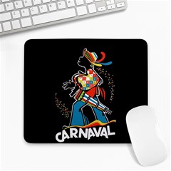 Carnaval  Large Mousepads by Valentinaart