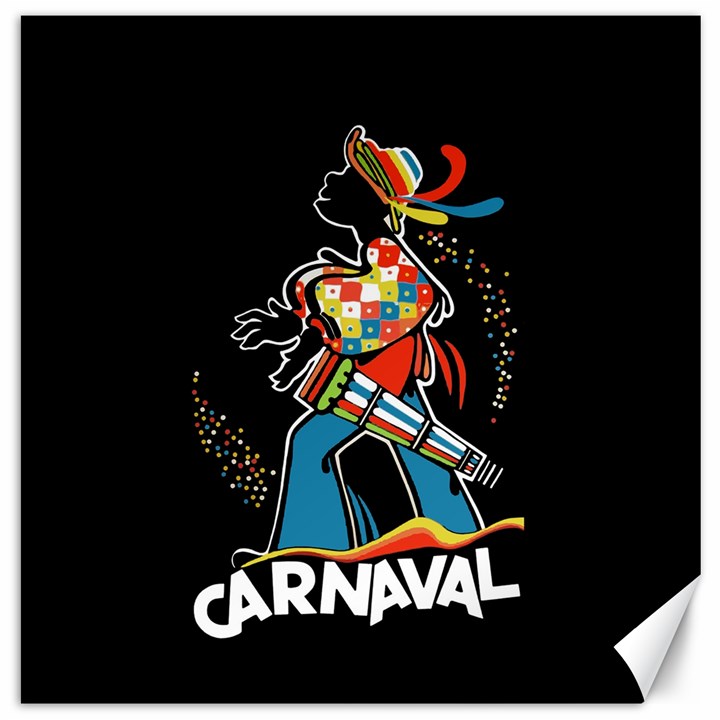 Carnaval  Canvas 12  x 12  