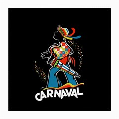 Carnaval  Medium Glasses Cloth (2-side) by Valentinaart