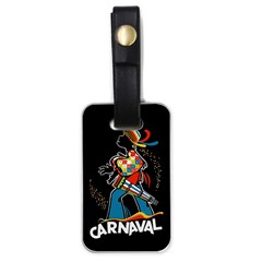 Carnaval  Luggage Tags (one Side)  by Valentinaart