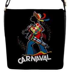 Carnaval  Flap Messenger Bag (s) by Valentinaart