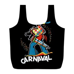 Carnaval  Full Print Recycle Bags (l)  by Valentinaart