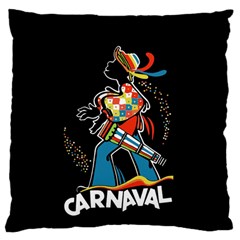 Carnaval  Large Flano Cushion Case (one Side) by Valentinaart