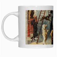 Dog circus White Mugs