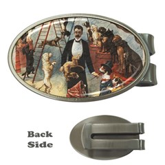 Dog circus Money Clips (Oval) 