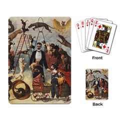 Dog circus Playing Card