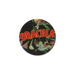 Dracula Golf Ball Marker by Valentinaart