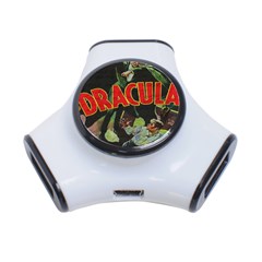 Dracula 3-port Usb Hub by Valentinaart