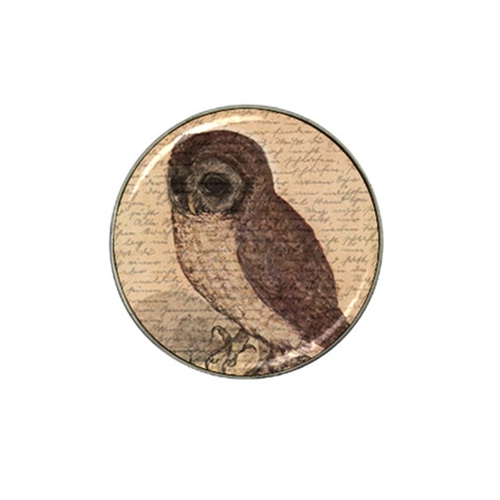 Vintage owl Hat Clip Ball Marker (4 pack)