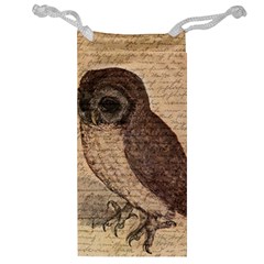 Vintage Owl Jewelry Bag by Valentinaart