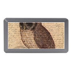 Vintage Owl Memory Card Reader (mini) by Valentinaart