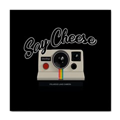 Say Cheese Tile Coasters