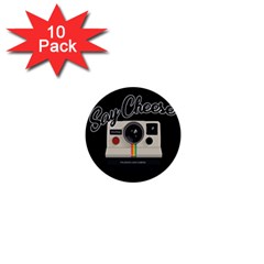 Say Cheese 1  Mini Buttons (10 pack) 