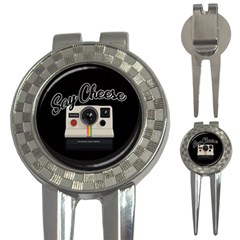 Say Cheese 3-in-1 Golf Divots