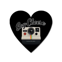 Say Cheese Heart Magnet