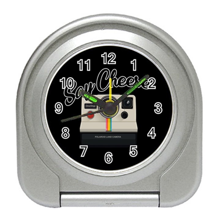 Say Cheese Travel Alarm Clocks