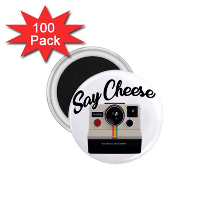 Say Cheese 1.75  Magnets (100 pack) 