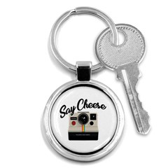 Say Cheese Key Chains (round)  by Valentinaart