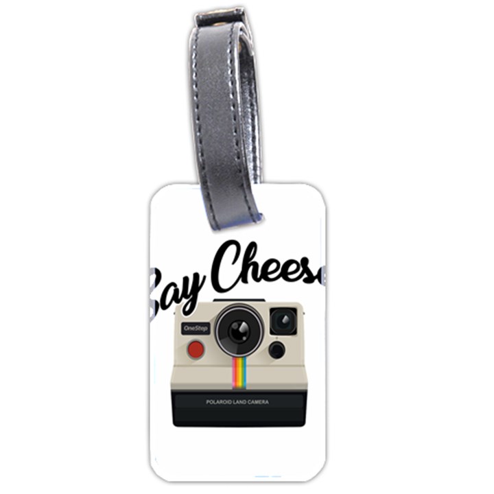 Say Cheese Luggage Tags (Two Sides)