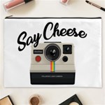 Say Cheese Cosmetic Bag (XXXL)  Front