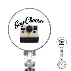 Say Cheese Stainless Steel Nurses Watch by Valentinaart