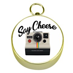 Say Cheese Gold Compasses by Valentinaart