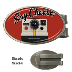 Say Cheese Money Clips (oval)  by Valentinaart