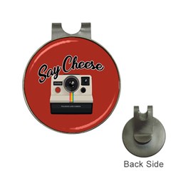 Say Cheese Hat Clips With Golf Markers by Valentinaart