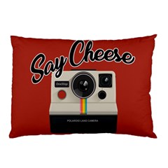 Say Cheese Pillow Case by Valentinaart