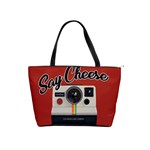 Say Cheese Shoulder Handbags Front