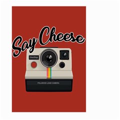 Say Cheese Large Garden Flag (two Sides) by Valentinaart