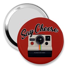 Say Cheese 3  Handbag Mirrors by Valentinaart