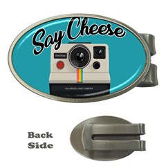 Say Cheese Money Clips (oval)  by Valentinaart