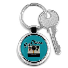 Say Cheese Key Chains (round)  by Valentinaart