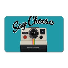 Say Cheese Magnet (rectangular) by Valentinaart