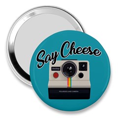 Say Cheese 3  Handbag Mirrors by Valentinaart