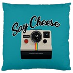 Say Cheese Standard Flano Cushion Case (One Side) Front