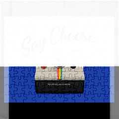 Say Cheese Rectangular Jigsaw Puzzl by Valentinaart