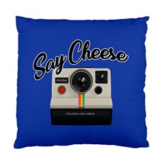 Say Cheese Standard Cushion Case (two Sides) by Valentinaart