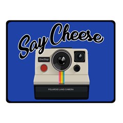 Say Cheese Fleece Blanket (small) by Valentinaart