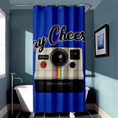 Say Cheese Shower Curtain 36  X 72  (stall)  by Valentinaart