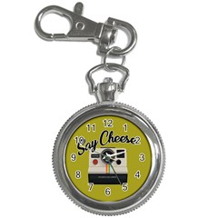 Say Cheese Key Chain Watches by Valentinaart