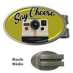 Say Cheese Money Clips (oval)  by Valentinaart