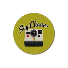 Say Cheese Magnet 3  (round) by Valentinaart