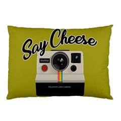 Say Cheese Pillow Case by Valentinaart