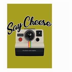 Say Cheese Small Garden Flag (two Sides) by Valentinaart