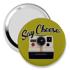 Say Cheese 3  Handbag Mirrors by Valentinaart