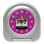 Say Cheese Travel Alarm Clocks Front